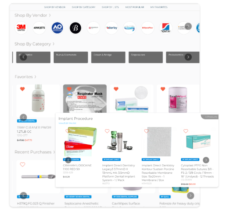 CureMint Dental Procurement Solution CureMint